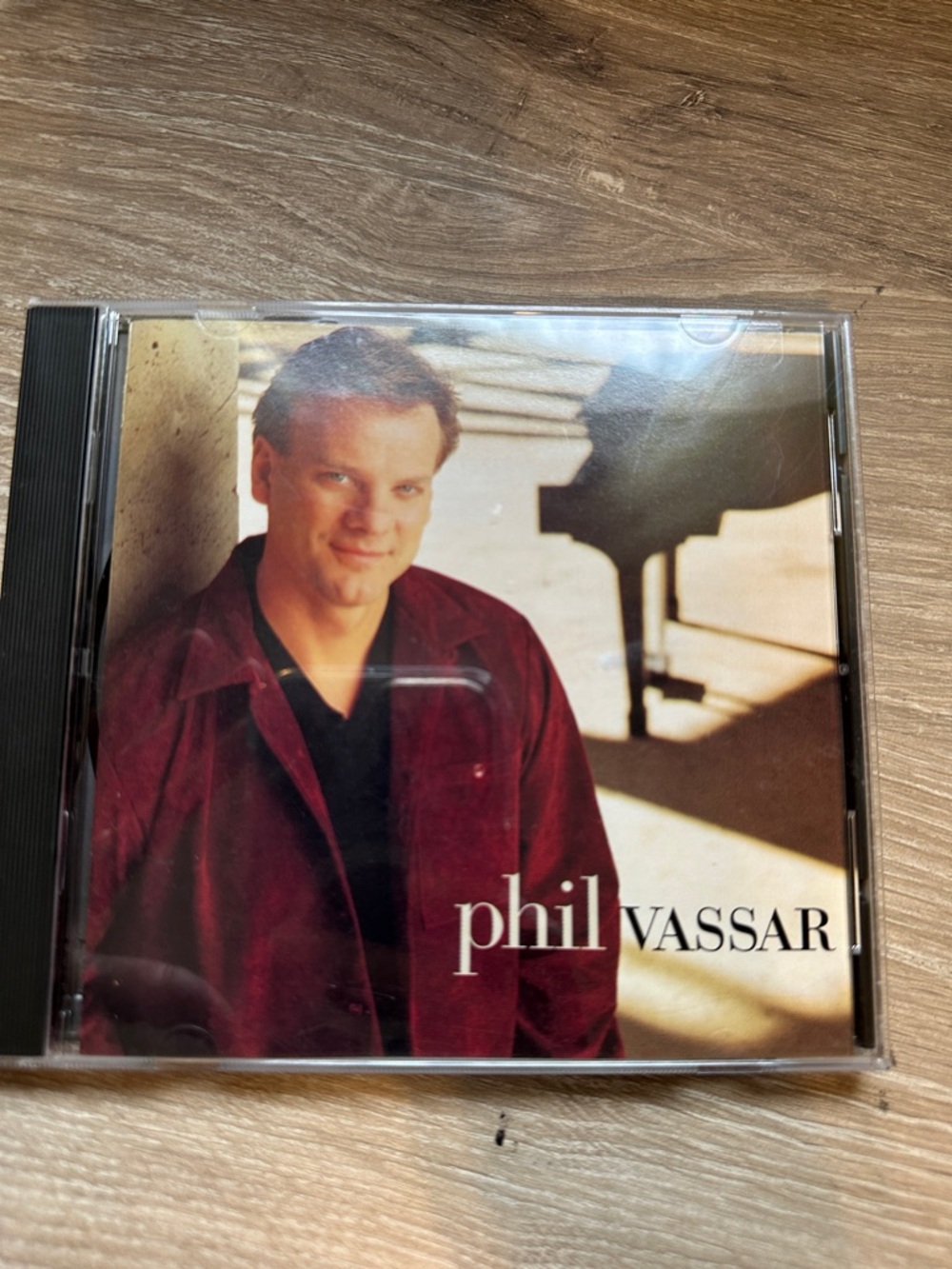 Phil Vassar Self-Titled CD - Burgundy Jacket